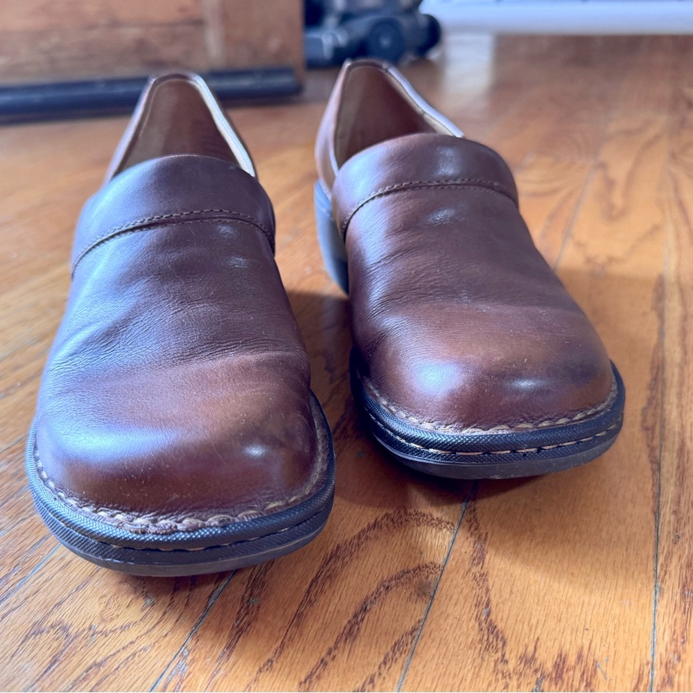 Born Women’s TOBY DUO Slip On Brown Leather Shoes Size 8.5M - Picture 12 of 12